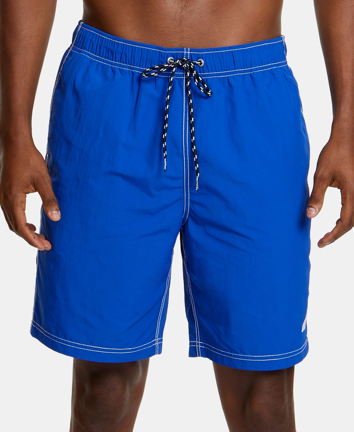 Men's Quick Dry Nylon 8" Swim Trunks - Nautica Red