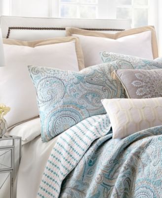 Levtex Spruce Paisley Reversible 3-Pc. Quilt Set, Full/Queen