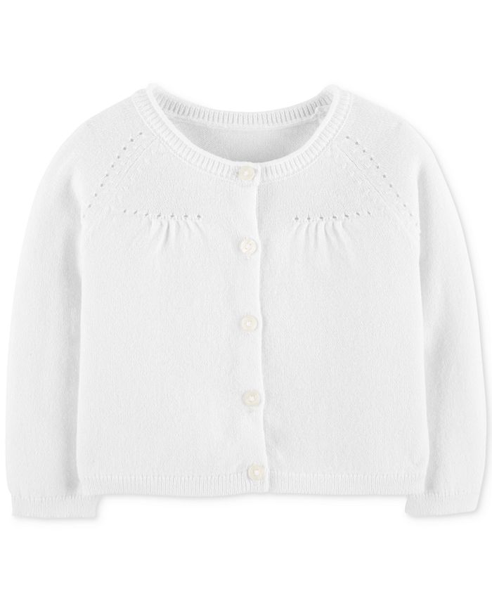 Carter's Baby Girls Cotton Cardigan Sweater & Reviews - Sweaters - Kids ...