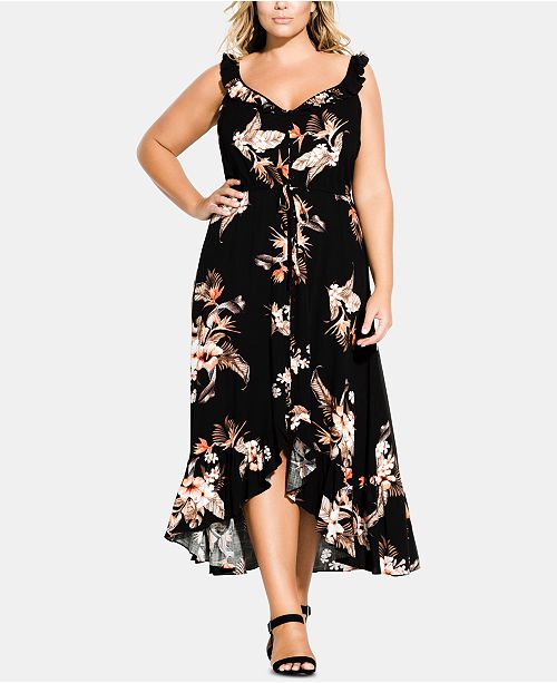 City Chic Trendy Plus Size Seville Maxi Dress Reviews Dresses