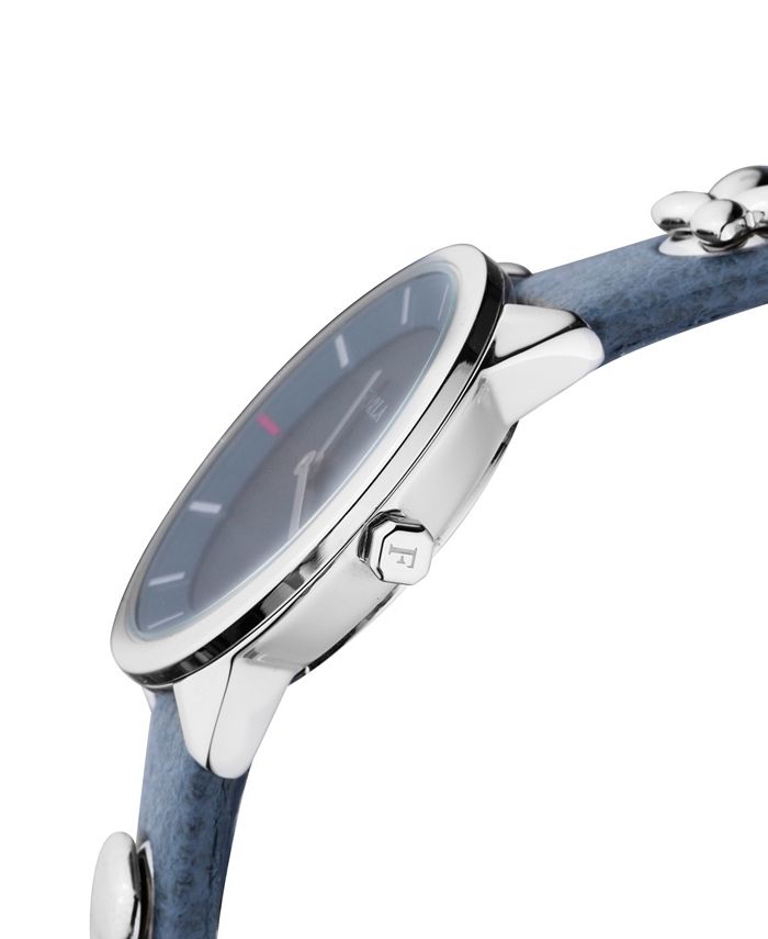 Furla Blue Leather Dress Watch main image 1