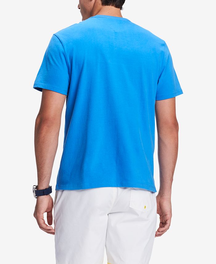Tommy Hilfiger Men's Bernard Pieced Colorblocked Logo T-Shirt - Macy's