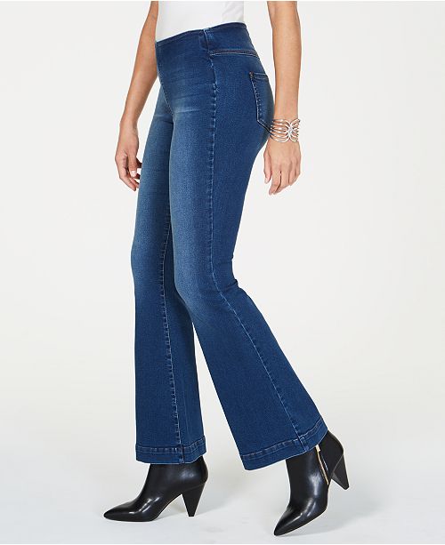 INC International Concepts INC Pull-On Flare Jeans, Created for Macy's ...