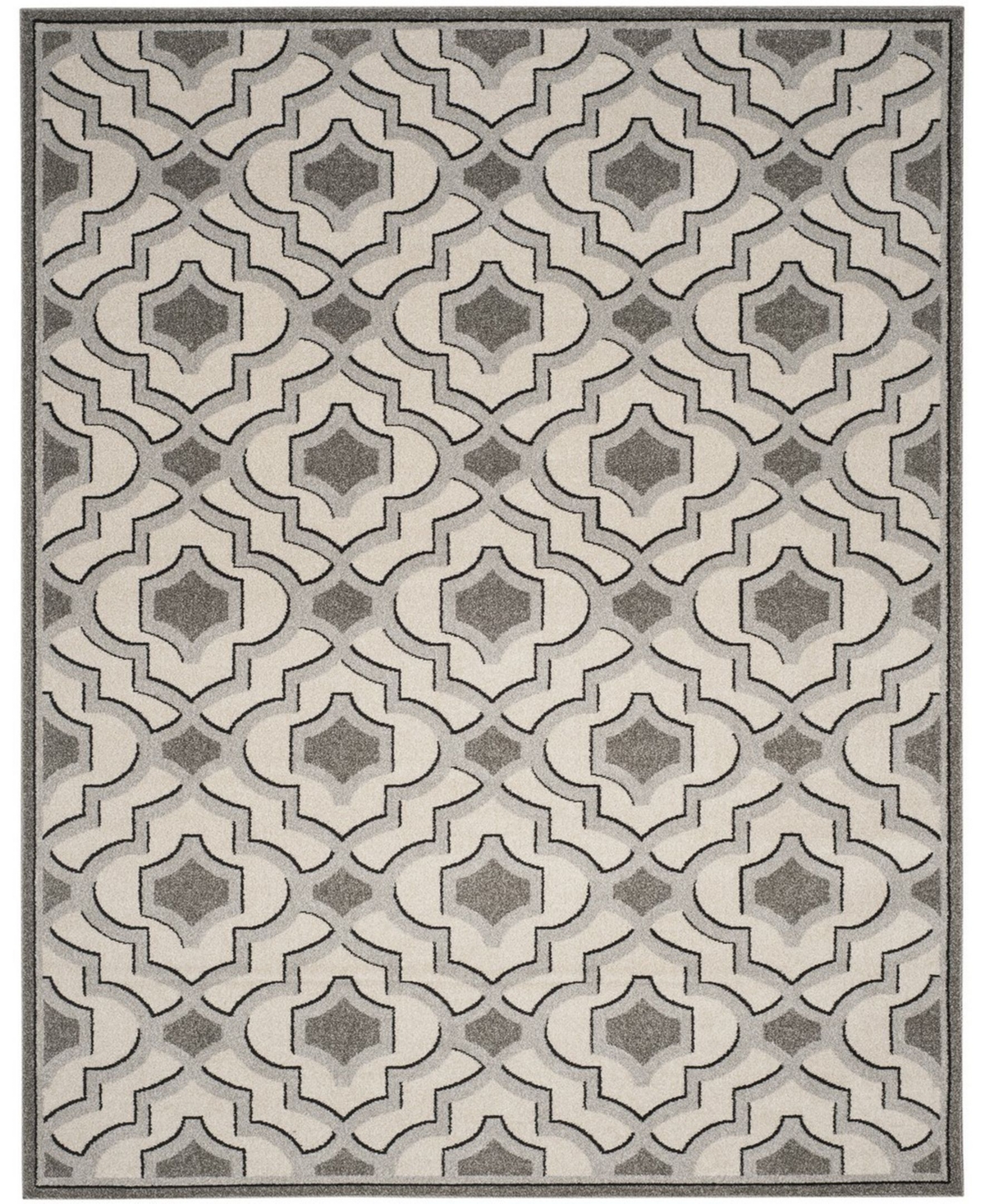 Safavieh Amherst Ivory and Gray 8' x 10' Area Rug - Ivory