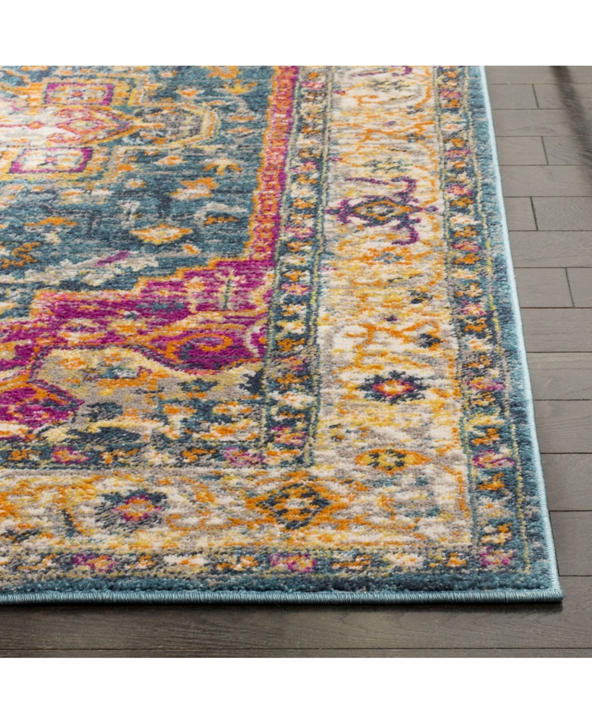 Safavieh Madison MAD202and Multi Area Rug - Blue