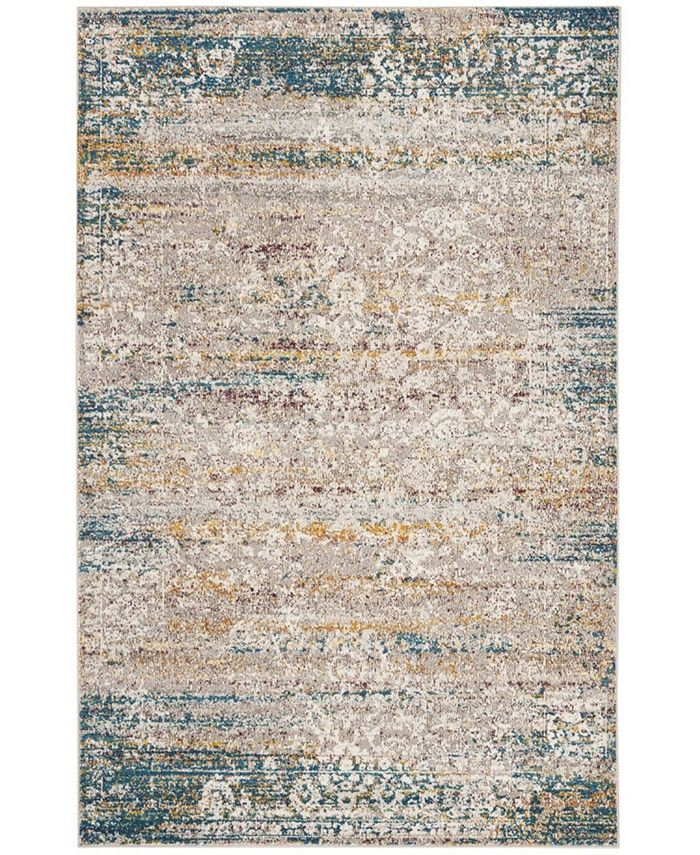 Safavieh Aria Cream and Blue 4' x 6' Area Rug Macy's