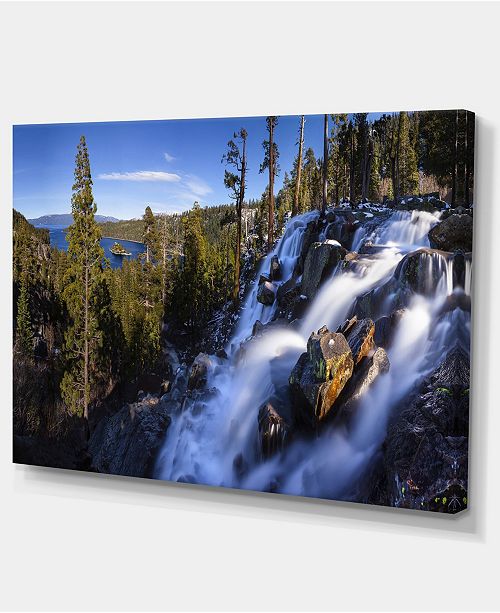 Design Art Designart Eagle Falls Emerald Bay Lake Tahoe Canvas Art