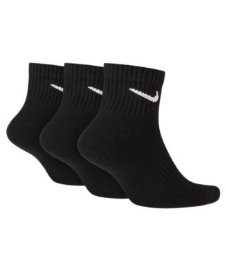 Men's 3-Pk. Quarter Ankle Socks