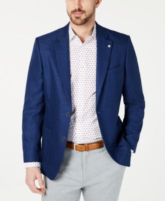 nautica tan microsuede modern fit sport coat
