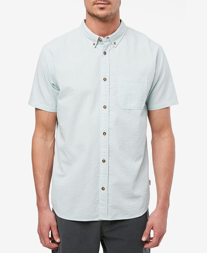 O'Neill Men's Montauk Short Sleeve Woven Shirt - Macy's