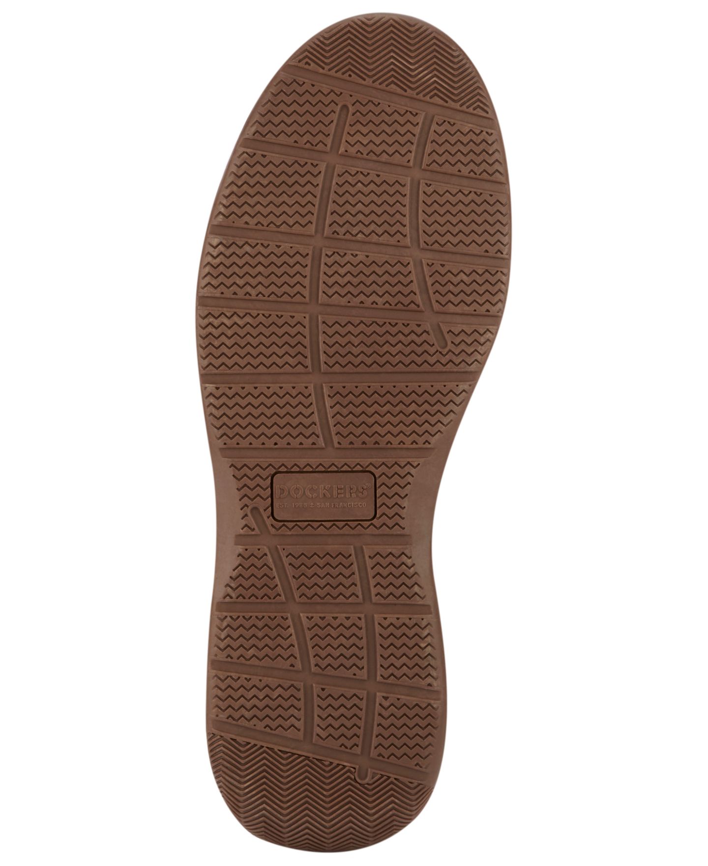 Мужские туфли Dockers Beacon Leather Casual Boat Shoe with NeverWet, цвет: Тёмный рыжевато-коричневый — фото 5