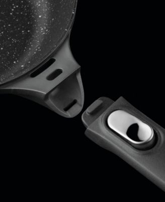 GEM 8" Nonstick Fry Pan, Detachable Handle, Black