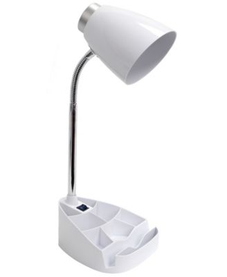 Limelight's Gooseneck Organizer Desk Lamp with iPad Tablet Stand Book Holder