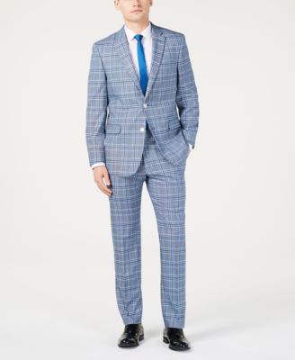 tommy hilfiger blue suit