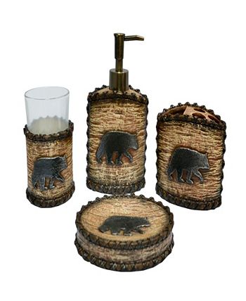 HiEnd Accents 21-Pc. Bear Bathroom Set - Macy's