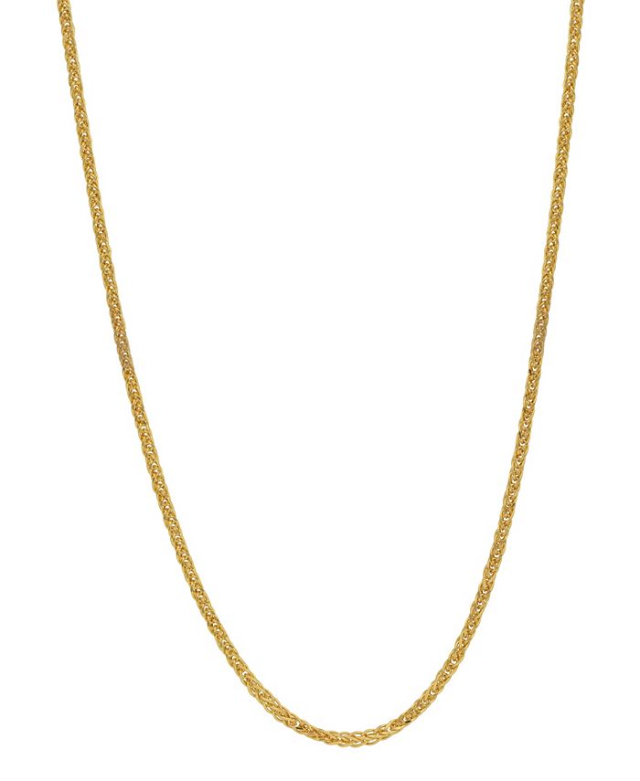 18 k Gold Plated Elegant Chain Lady Necklace for Women Chain 1 mm width N428 