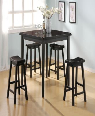 Acme Furniture Gaucho 5-Piece Counter Height Set