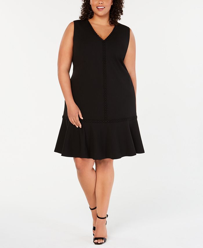 Macy's little black dress plus size deals