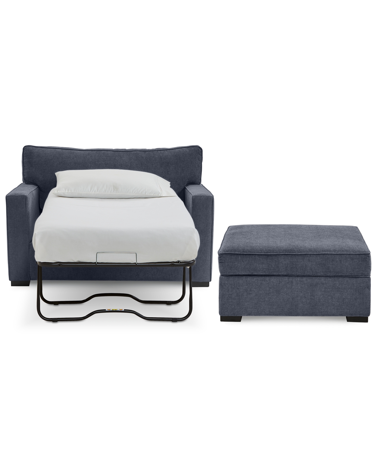 Radley Fabric Chair Bed & Storage Ottoman, Created for Macy's