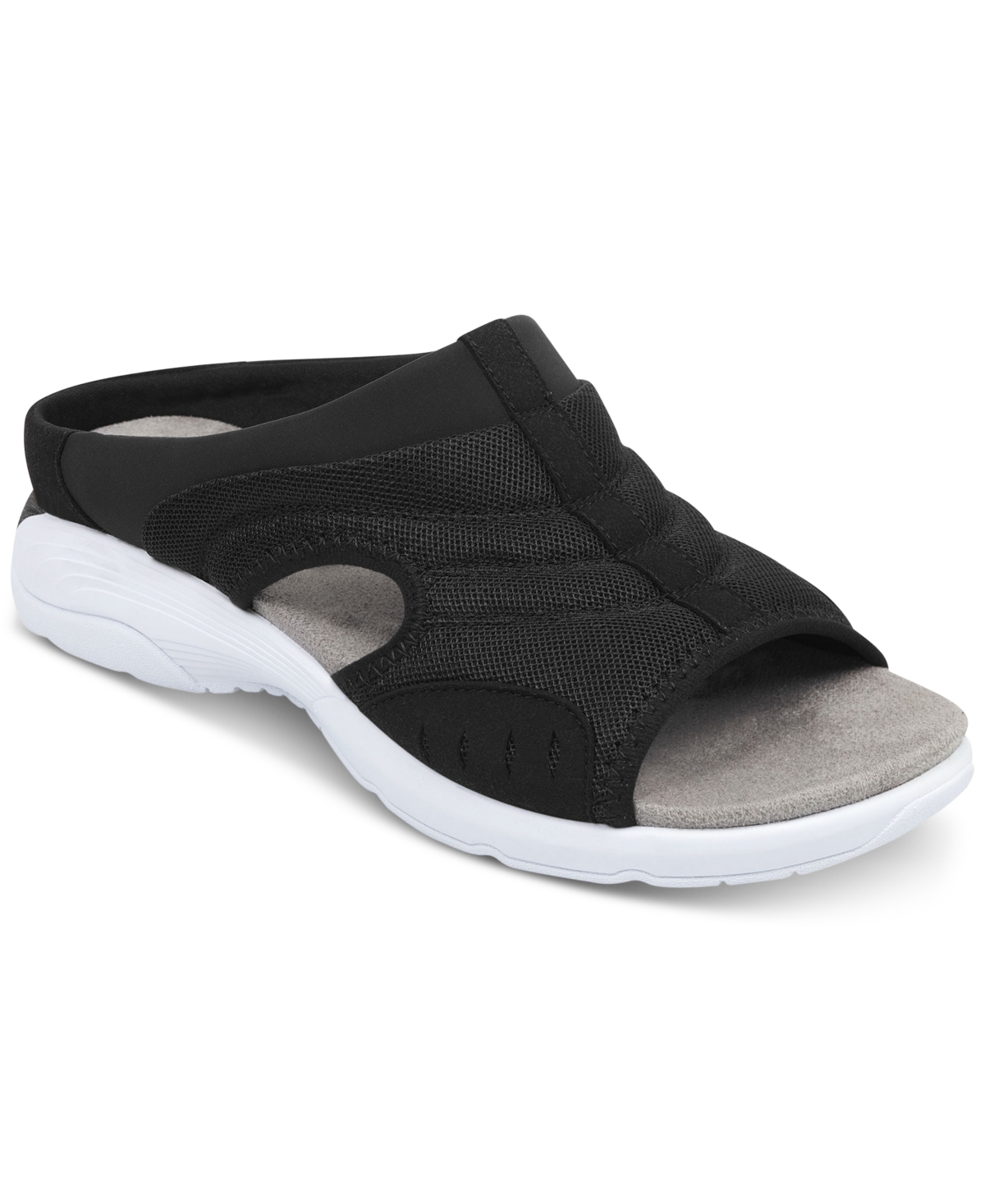 UPC 192733306365 product image for Easy Spirit Women's Traciee Square Toe Casual Flat Sandals Women's Shoes | upcitemdb.com