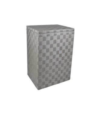 Honey Can Do Decorative Woven Hamper With Lid Reviews Cleaning