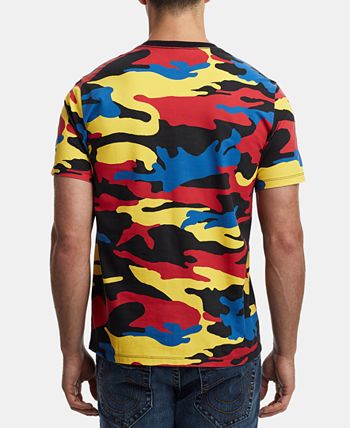 True religion camo tee sale