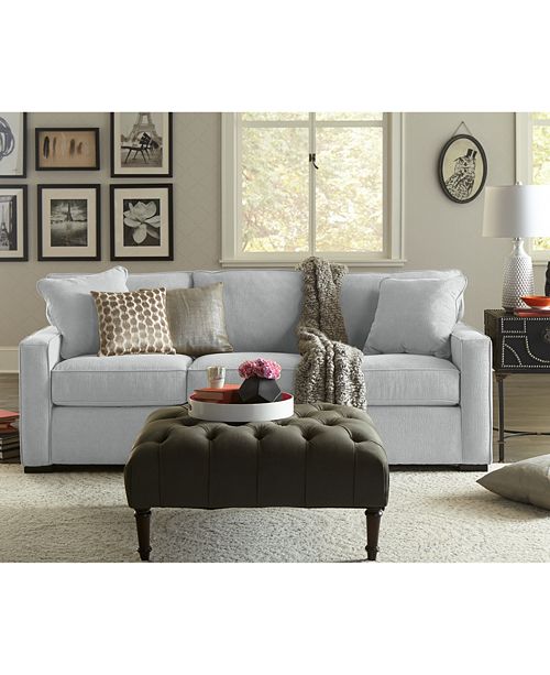 Furniture Radley Fabric Sofa Collection Created For Macy S