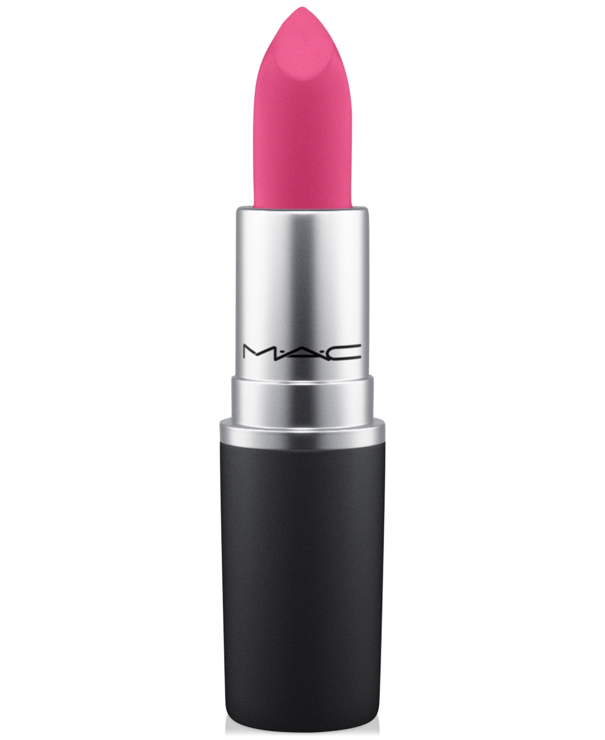 Mac Powder Kiss Lipstick In Velvet Punch (bright Cool Fuschia)