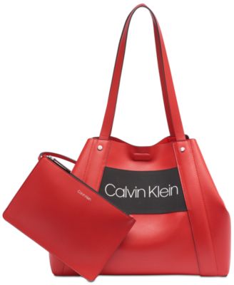 macy's calvin klein clearance purses