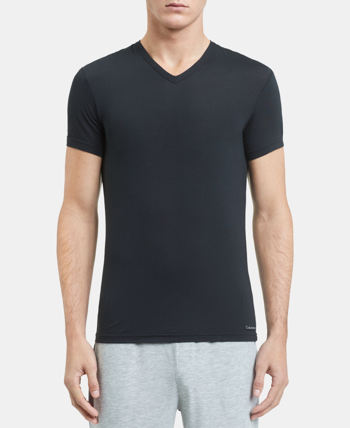 UPC 011531583481 product image for Calvin Klein Men's Ultra-soft Modal V-neck T-Shirt | upcitemdb.com