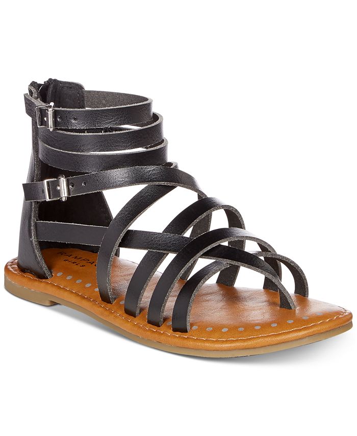 Rampage Little Big Girls Rak Noeli Gladiator Sandals Macy s