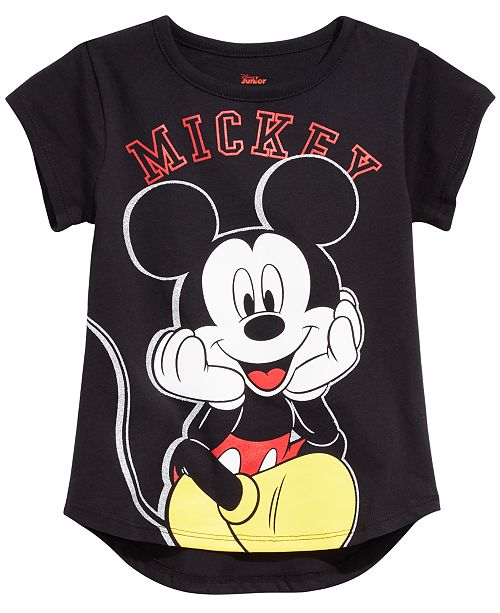 Little Girls Mickey Mouse T Shirt