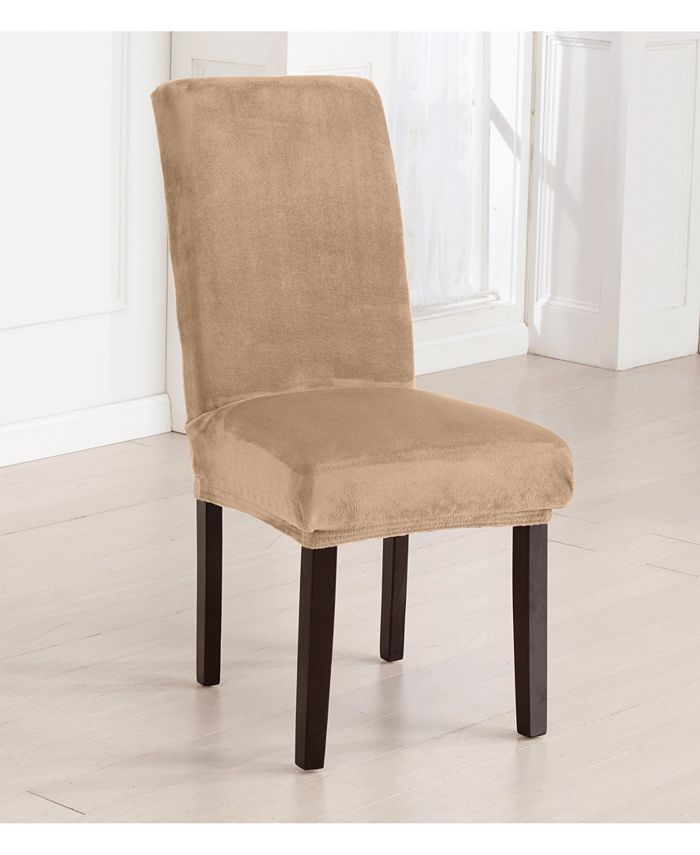 Great Bay Home Fashions 4Pack Velvet Plush Solid Dining Room Chair