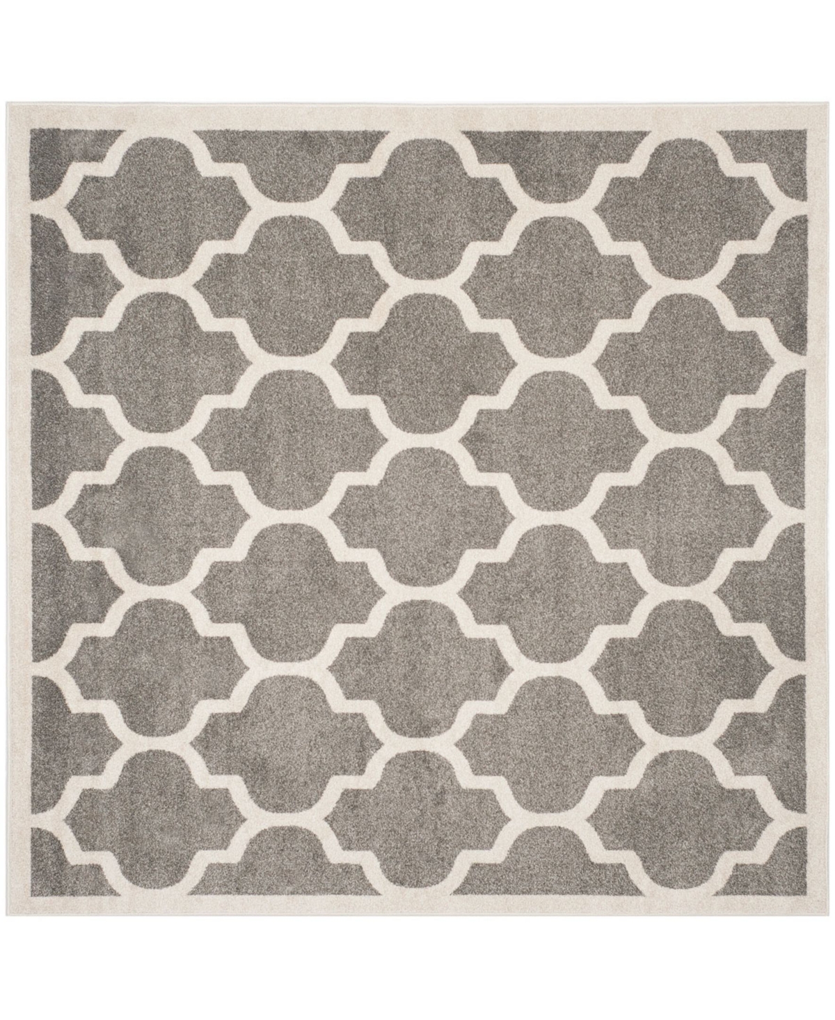 Safavieh Amherst Dark Gray and Beige 9' x 9' Square Area Rug