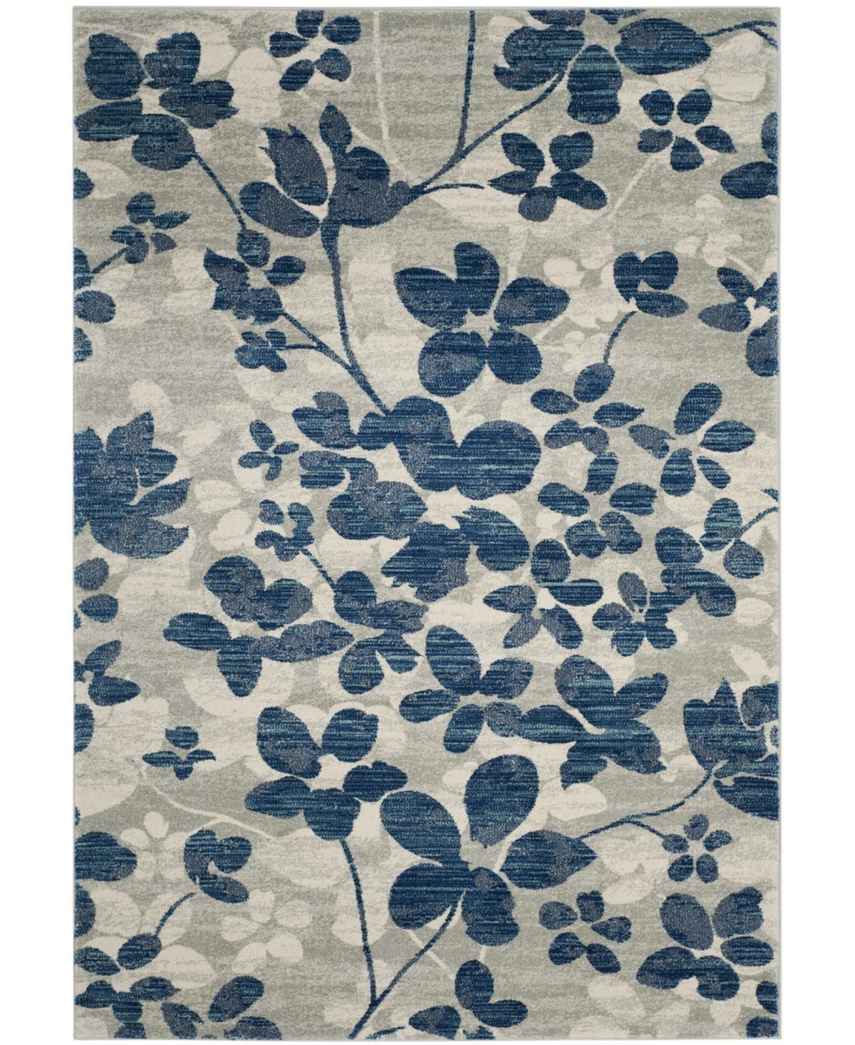Safavieh Evoke Gray and Light Blue 10' x 14' Area Rug - Gray