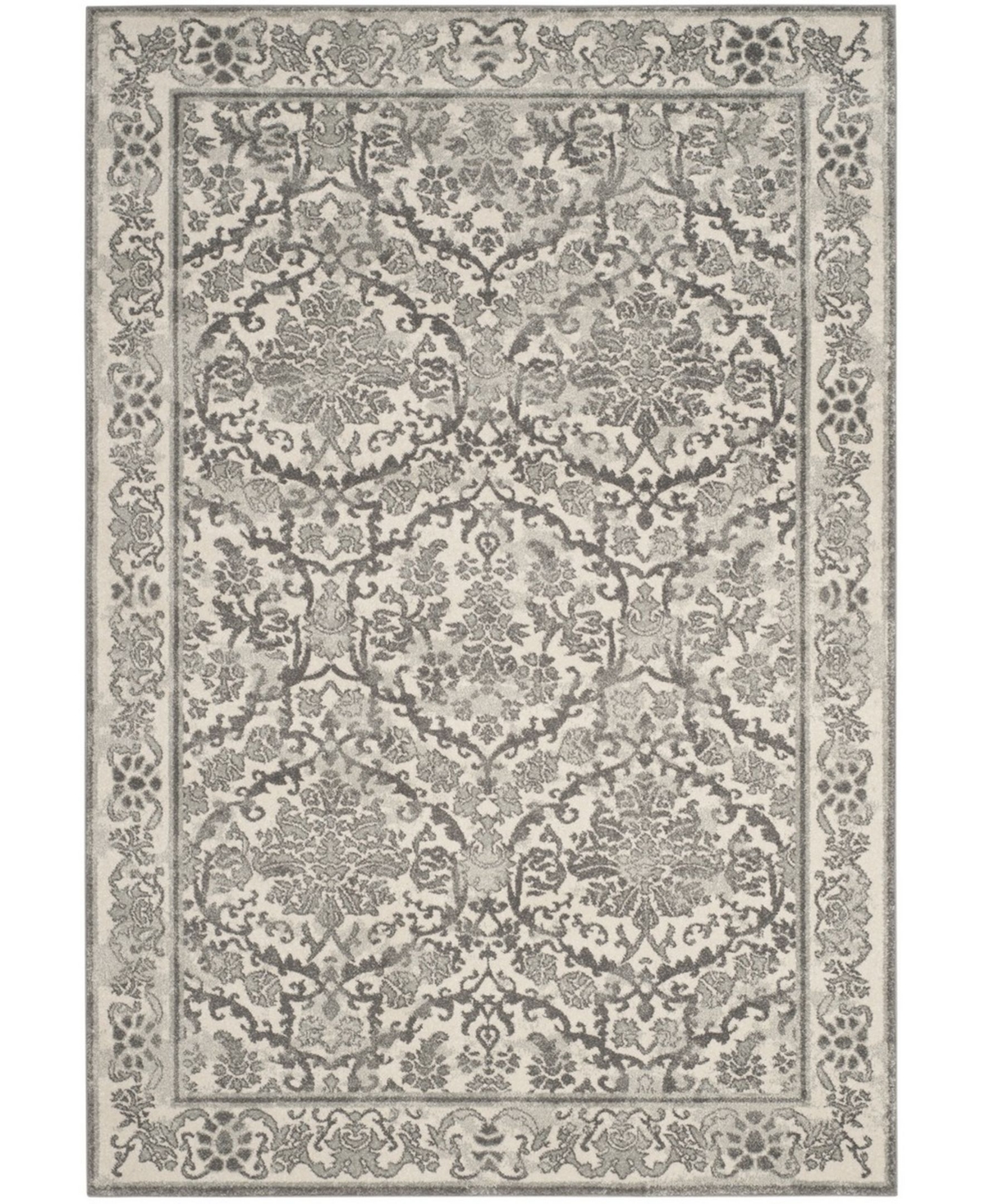 Safavieh Evoke Ivory and Gray 10' x 14' Area Rug - Ivory