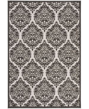 Safavieh Linden Light Gray and Charcoal 5'1