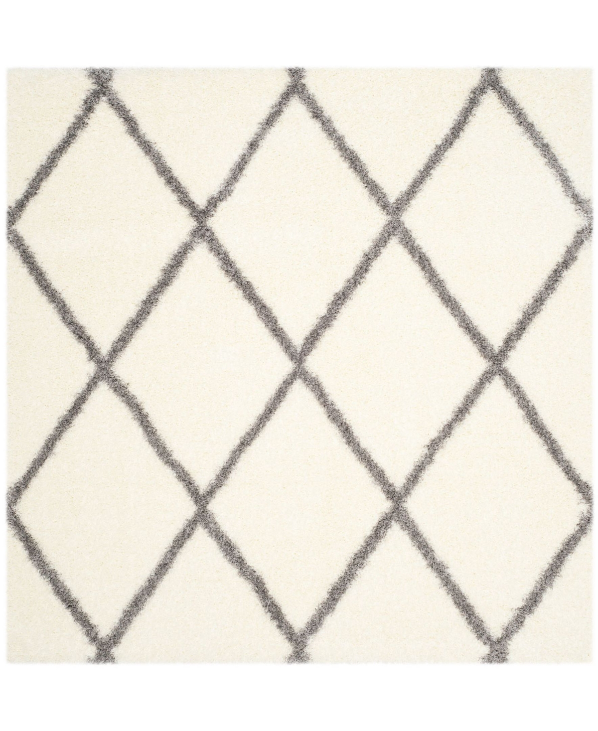 Safavieh Montreal 6'7in x 6'7in Square Area Rug - Ivory/Grey