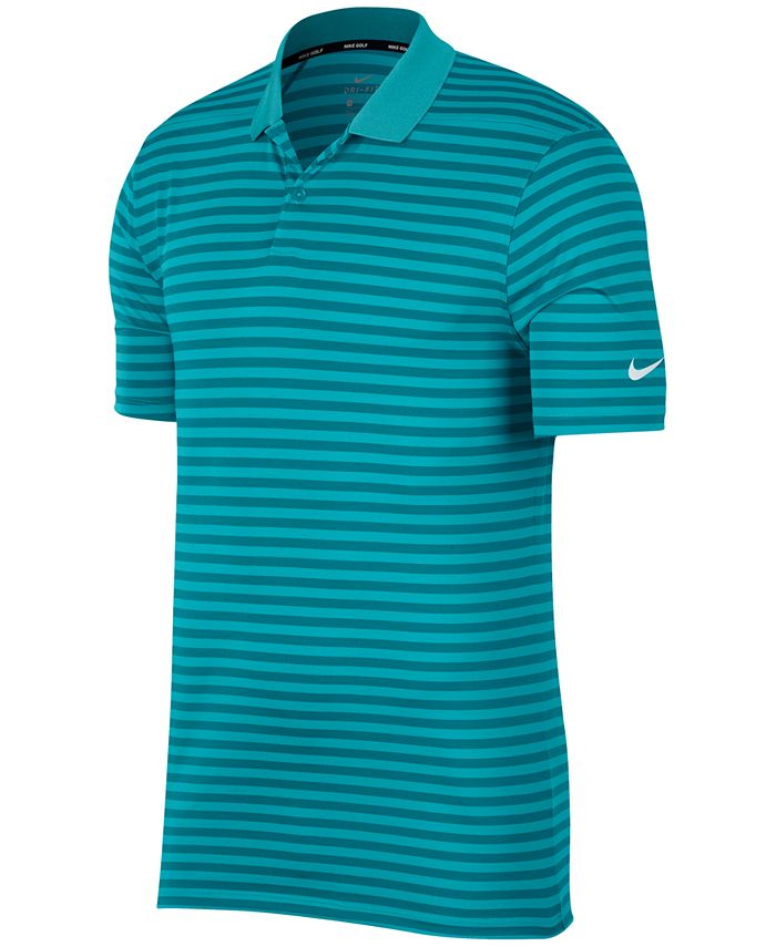 Nike Men's Dry Victory Striped Golf Polo - Macy's