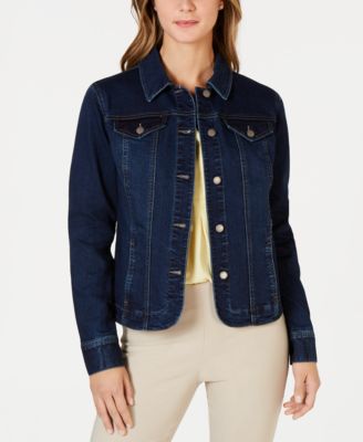 macy's denim jackets for women