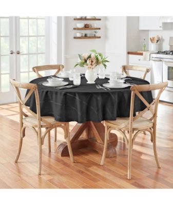 Elrene Elegance Plaid Tablecloth 90" Round