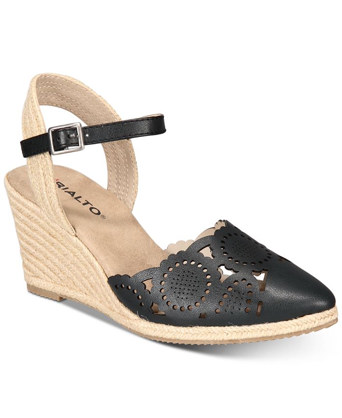 Rialto Coya Espadrille Wedge Sandals Reviews Sandals Shoes Macy S
