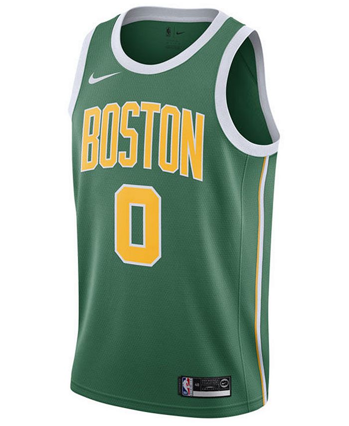 Nike Men's Jayson Tatum Boston Celtics Earned Edition Swingman Jersey ...