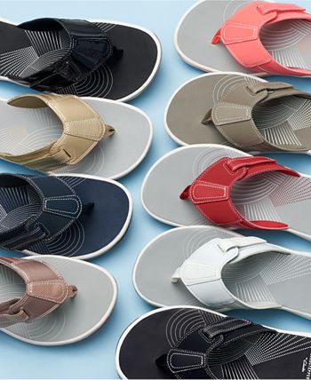 Clarks Collection Women s Brinkley Sail Flip Flops Macy s