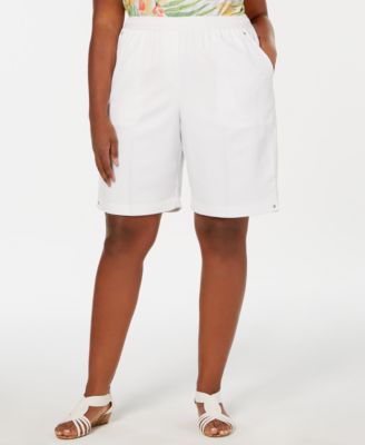 Alfred Dunner - Plus Size Pull-On Shorts