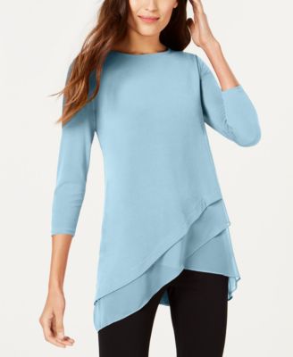 macys chiffon tops