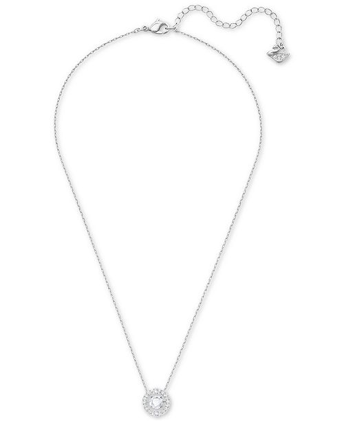 Swarovski Floating Crystal Pendant Necklace & Reviews - Fashion Jewelry ...