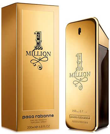 Paco Rabanne Men's 1 Million Eau Toilette Spray, 6.7 oz & Reviews - Shop All Brands - Beauty - Macy's