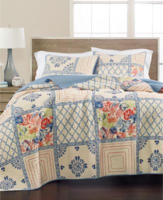Martha hotsell Stewart Collection Hello Sunshine YarnDye Striped Quilts, Full/Queen