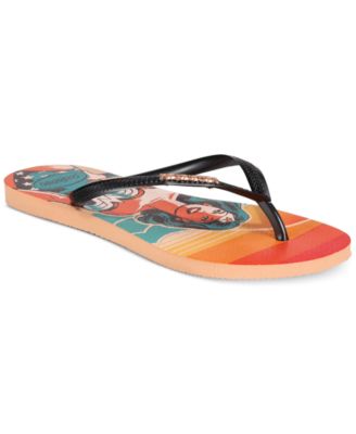 havaianas wonder woman flip flops